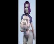 Raven Jiggles Her Tits in a Tight, Seductive T Shirt from rule 34 t