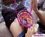 Bunnies Tricked By Step Brother Ends With Easter Creampie from www hos pi