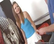 doubleviewcasting - marketa gets laid with a stud from czech streets marketa