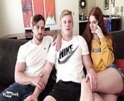 Beefy Ginger Dom Tops Football Star And His Girl from fucking beefy muscle bottom