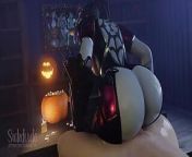 Halloween Widowmaker Spider Riding (Overwatch) from hentai spider monster
