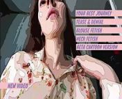 Beta vision satin blouse and cleavage tease from cxxc vdoa beta comic sex