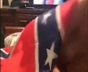 Girl sucks bbc in confederate flag from flag girl