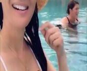 Olivia Munn in White Bikini (IGVideo) from singrauli porn vidvideo villege school girl sex video download in 3gp