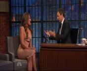 Elizabeth Hurley - Late Night with Seth Meyers - 11-10-2015 from 11 10 com