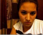 Cute Arab girl solo on webcam from cute arab girl fucked by boyfriend