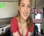Try on Haul, wont believe this is me. Cute new outfit!!!! from try on haul bra
