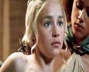 Emilia Clarke showing tits and ass getting out of the tub from emilia clarke game of thrones 2011 full movie