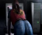 Resident Evil - Claire Redfield has a great Ass from resident evil claire nude