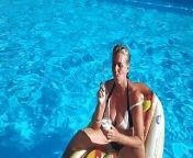 Hot housewife has fun on the water. from was free success on the street