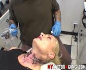 Alira Astro Extreme Throat Tattoo from alira