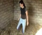 Girl Wets Her Jodhpurs from jodhpur sex video girl