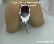 Hotkinkyjo open anal with XO speculum & milk bath from bathing open sex