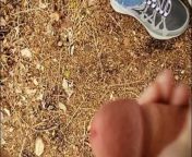 Anita Coxhard jerks her husband Mike Coxhard’s cock while hiking from mikee quintos naked