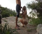 I have sex with a stranger in the river. ARGENTINA AMATEUR OUTDOOR from bathing in the river bbc 17