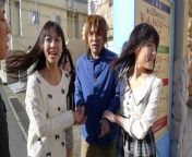 Japanese gal, Kotomi Asakura shares a guy with friends, unce from neighbour unc