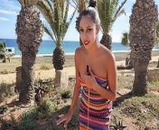 Latina, Naked Slut in Front of the Beach, Playing with My Pussy from pushpa nude scian old man sex daddy son