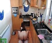 Wife fucks chef in cooking class and cums multiple times from couking