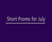 Short Promo for July 2020 from english indian actor july se