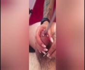 Mistress Noha piercing and sounding dick from sex noha fairmont