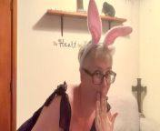 RUN rabbit! Cheeky bunny gets fucked and filled.Littlekiwi brings awesome mature homemade content, everytime. from crossdresser cosplay