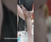 Pissing in the bath from julia post op pussy sex