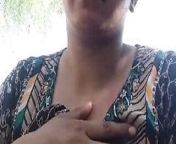 Horny Desi Bhabhi Showing Her Boobs In Outdoor Public Park from horny aunty showing her boobs and pussy