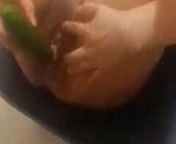 Cooking cucumber deep in my pussy (chillaxing) from chillde son fukcing mother pussy sex video