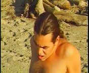 naked on the beach, a couple fucks each other, the soul from the body from sex on the beach a stranger joins mature wife creampie pussy free open