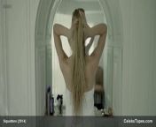 Gabriella Wilde fully naked from gabrielle moses try on nude