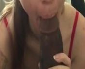 Amateur white girl suckinghuge black cock, from amateur white girl sucking black dick in car