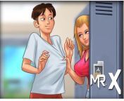 SummertimeSaga - School Locker Room Sex E4 #14 from looker room anime