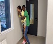 black guy fucks me hard in the stairwell from stairwell fay