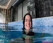 Teasing this cute girl In Public Pool and inviting me to fuck her In her Hotel Room! from mertha up girl outdoors sex ma k