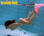 Czech teen Roxalana's swimming talent shines brightly from shilpa shine sexy nude big boob