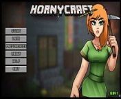HornyCraft Minecraft Hentai game parody PornPlay Ep.1 a sexy gold bikini armor for Alex from old gold game