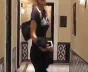 Sophie Turner in a hallway from sophie turner nude sex tape video
