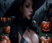 Sexy AI Generated Witch Sucks and Fucks from hentai ai art