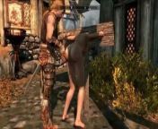 Perils of escaped Skyrim slavegirl 08 from byondrage sex peril