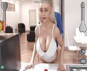 My Cute Roommate - Luna Sexy Hot Milf Roommate - Kitchen Sex # 8 from bahari sex 8