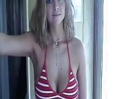 My cousin Alexia a blonde with big natural tits and a shaved pussy did a porn audition from zimbabwe leaked sextape porn auditiongirl rap