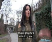 Public Agent Outdoor orgasms for Serbian beauty from kalyani kaveri fake