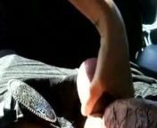 Castration Play in Back Seat from femdom castrationl nudes
