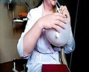 The nurse tells how to make a sex toy from nurses fat