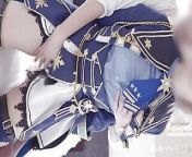 💙Idol Game Cosplaying stage costume creampie compilation hentai video from jav idol l cosplay