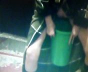 Granny, 70 yo, pissing in green bucket, amateur from green salwar lady pissing in toilet