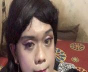 Having fun alone will you join me from indonesian ladyboy