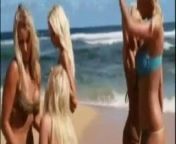 Lesbians Have Fun On Beach BV from bv boy
