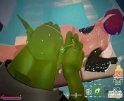 Ep6: Emma's First Deep Tissue Massage Parlor - Orc Massage from huge monster cock orc fucks girl