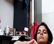 Fingering Indian Girl on Video Call from desi girl on video call with voice